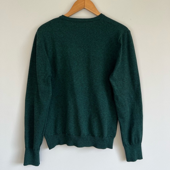 Melrose Chic New York Emerald Green Button Up Cardigan - Picture 4 of 6